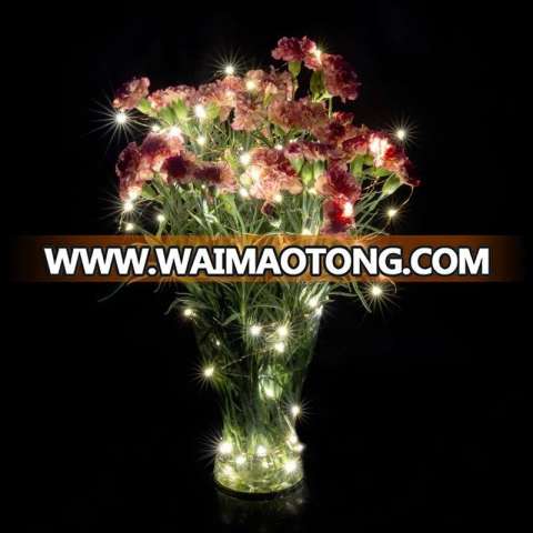 New outdoor decoration christmas led copper wire string lights